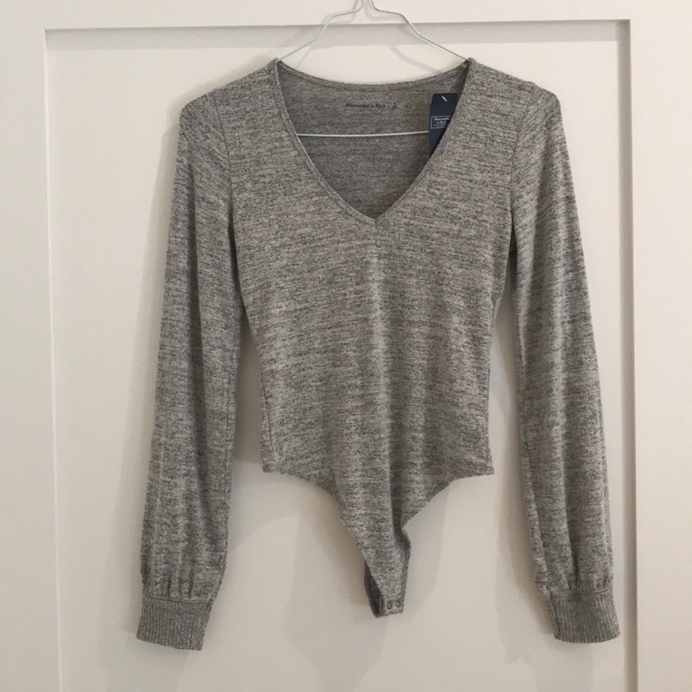 NWT Abercrombie and Fitch long sleeve bodysuit